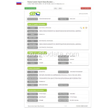 I-Air Pumps-Russian Import Trade Data